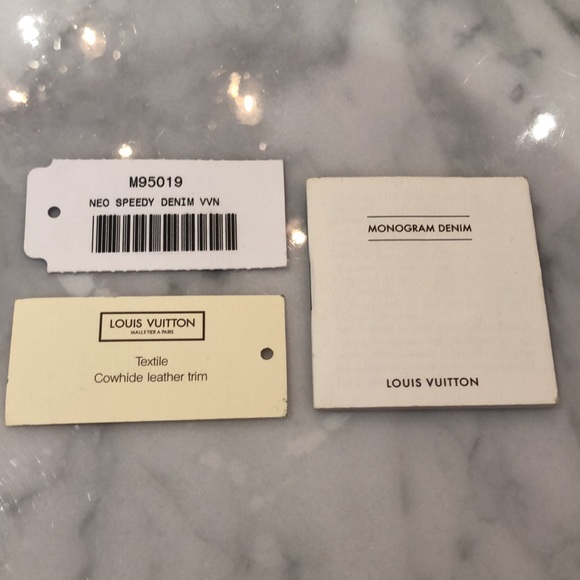Louis Vuitton Speedy Denim bag - Picture 6 of 7